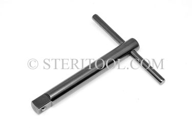 #10588 - 1/2 DR x 6"(150mm) Stainless Steel T Bar. 1/2 dr, 1/2dr, 1/2-dr, T  bar, stainless steel